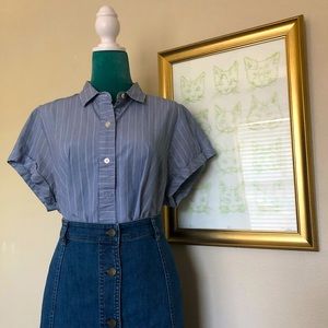 Half Button Down Tunic